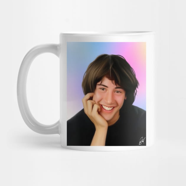 Keanu Reeves by Uglykidsophie